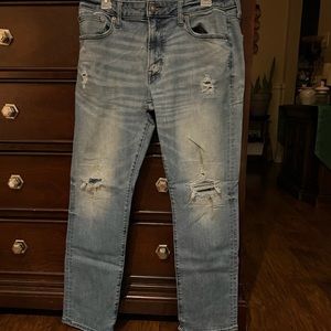 American eagle men’s next level air flex 33X30 slim straight fit